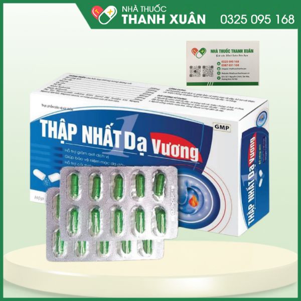 Thập Nhất Dạ Vương - Hỗ trợ giảm acid dịch vị, giúp bảo vệ niêm mạc dạ dày